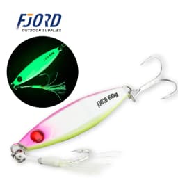 FJORD Rattle Metal Jig Fishing Lure 40g 60g 80g Night Light Jigging Shore Casting Swimbait New 2023 Sea Saltwater Fishing Tackle