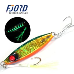 FJORD Rattle Metal Jig Fishing Lure 40g 60g 80g Night Light Jigging Shore Casting Swimbait New 2023 Sea Saltwater Fishing Tackle