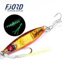 FJORD Rattle Metal Jig Fishing Lure 40g 60g 80g Night Light Jigging Shore Casting Swimbait New 2023 Sea Saltwater Fishing Tackle