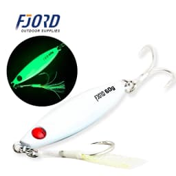 FJORD Rattle Metal Jig Fishing Lure 40g 60g 80g Night Light Jigging Shore Casting Swimbait New 2023 Sea Saltwater Fishing Tackle