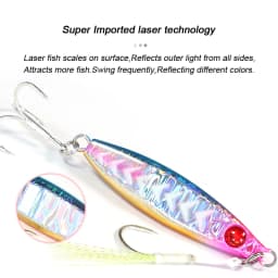 FJORD Rattle Metal Jig Fishing Lure 40g 60g 80g Night Light Jigging Shore Casting Swimbait New 2023 Sea Saltwater Fishing Tackle