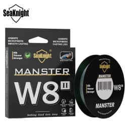 SeaKnight Brand W8 II Series 500M 8 Strands Fishing Line Advanced Braided PE Line Anti-UV Seawater Proof Coating Fishing Line