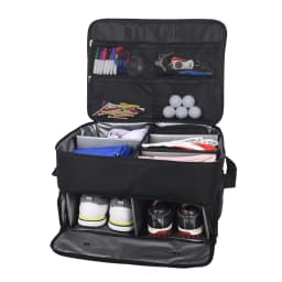 Golf Trunk Organizer Waterproof Car Golf Shoes Bag With Large Golf Storage Box For Shoes Balls Tees Clothes Gloves Accessories 