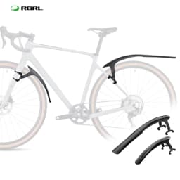 RBRL Bicycle Mudguard Gravel Wings 700c Universal Mudguard Bicycle 28 Inch Adjustable and Easy to Install Mudguard for Road Bike