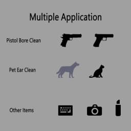 Thick 500PCS Gun Cleaning Patches Cloth Tactical Round Gun Wipe for Rifle Handgun Pistol Maintenance Hunting Shooting Accessory