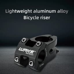 Wake MTB Mountain Bike Short Stem Aluminium Alloy 40mm Handlebar Diameter 22.2cm for Road Bicycle Accessories BMX Cycling