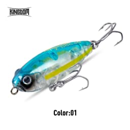 Kingdom Z-Dog Floating Pencil Fishing Lures 40mm 3.2g Stickbait Topwater Surface Walk The Dog Hard Baits Wobblers For Bass Pike