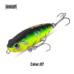 Kingdom Z-Dog Floating Pencil Fishing Lures 40mm 3.2g Stickbait Topwater Surface Walk The Dog Hard Baits Wobblers For Bass Pike