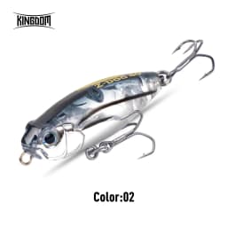 Kingdom Z-Dog Floating Pencil Fishing Lures 40mm 3.2g Stickbait Topwater Surface Walk The Dog Hard Baits Wobblers For Bass Pike