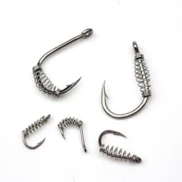 100Pcs Fish Hook Spring Bait Feeder Lure Trap Accessories Fishbait Feeder Tackle Carp Explosion Hooks Jig Fly Fishing Hook