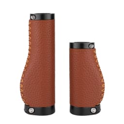 Road Bike Handlebar Cover Super Light Dead Bike Grip Lychee Grain Leather Anti-slip Shockproof Road Bike Grip Accessories