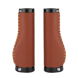 Road Bike Handlebar Cover Super Light Dead Bike Grip Lychee Grain Leather Anti-slip Shockproof Road Bike Grip Accessories
