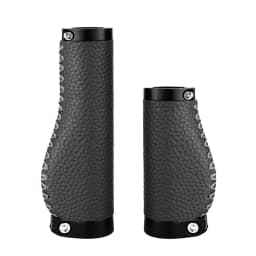 Road Bike Handlebar Cover Super Light Dead Bike Grip Lychee Grain Leather Anti-slip Shockproof Road Bike Grip Accessories