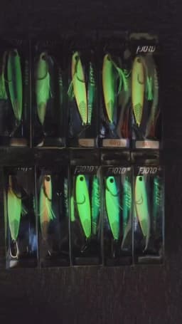 FJORD Flat Slow Glow Metal Jig Lead Fishing Lure Saltwter 20g 30g 40g 60g Shore Casting Artificial Bait Hooks Fishing Tackle