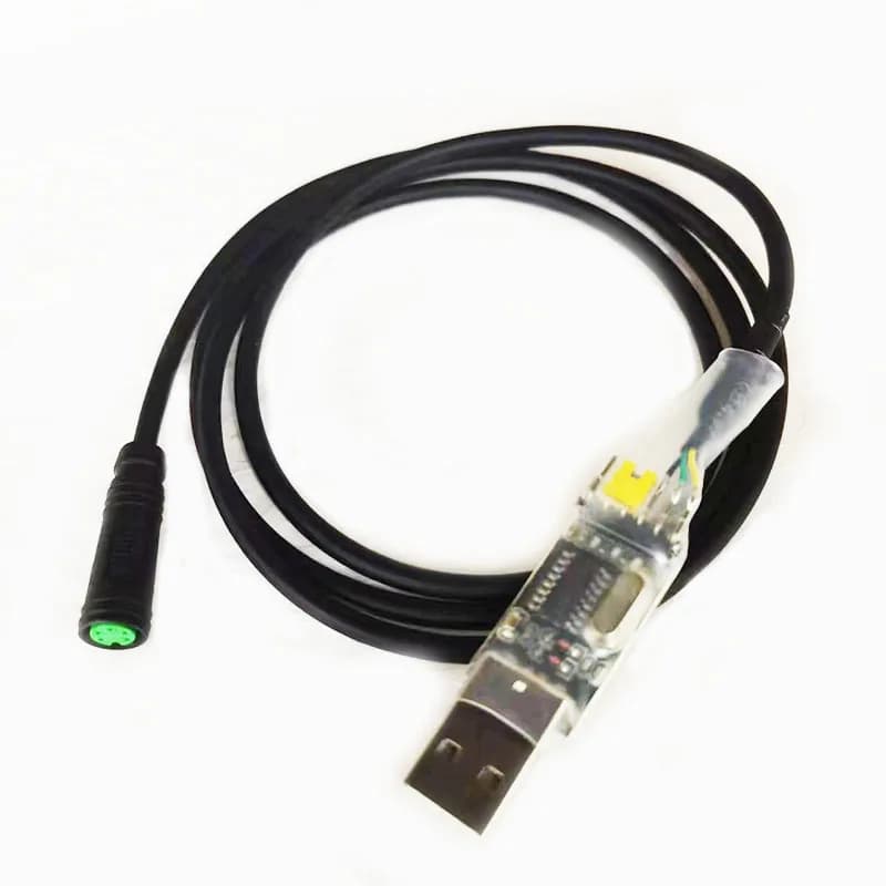 Bafang USB Programming Cable For 8fun / BBS01B BBS02B BBSHD Mid Drive / Center Bike Motor Programmed Cable Replacement Parts