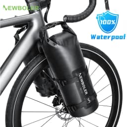 NEWBOLER 2025 Portable Waterproof Bike Fork Bag 5L Portable Bike Bag Electric Scooter Bag Bicycle Front Bag Bicycle Fork Bag
