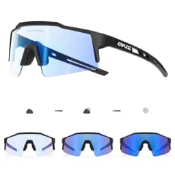 Kapvoe Bike Sunglasses Cycling Glasses for Man MTB Goggles Women Outdoor Camping Hiking Sports UV400 Riding Bicycle Eyewear