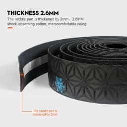 1 pair Soft Road Bike Bicycle Handlebar Cork EVA PU Bar Tape Professional Cycling Damping Anti-Vibration Wrap With 2 Bar Plug