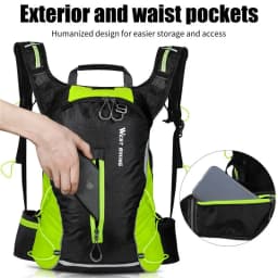 WEST BIKING 16L Cycling Backpack Portable Breathable Ultralight Bicycle Bag Outdoor Sport Climbing Travel Hiking Hydration Bag