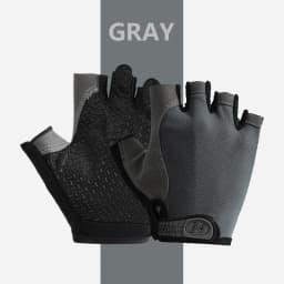 Professional Gym Fitness Breathable Anti-Slip Women Men Half Finger Summer Fishing Cycling Fingerless Gloves Female Bicycle Bike