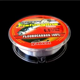 0.8/1.0/1.2/1.5/2.0/2.5/3.0/3.5/4.0/4.5/5.0/6.0/7.0/8.0 100M Super Strong Line 100% Fluorocarbon Monofilament Nylon Fishing Line