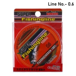 0.8/1.0/1.2/1.5/2.0/2.5/3.0/3.5/4.0/4.5/5.0/6.0/7.0/8.0 100M Super Strong Line 100% Fluorocarbon Monofilament Nylon Fishing Line