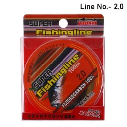 0.8/1.0/1.2/1.5/2.0/2.5/3.0/3.5/4.0/4.5/5.0/6.0/7.0/8.0 100M Super Strong Line 100% Fluorocarbon Monofilament Nylon Fishing Line