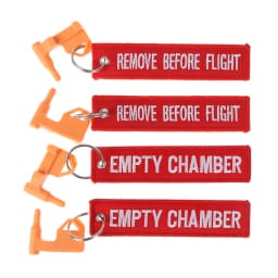 2Pcs/Set Tactical Chamber Safety Flag Includes Built-in Flathead Tool Hunting Accessories