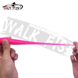 WALK FISH 3pcs Drop Shotting Soft Bait Fishing Lure 170mm 15.5g V-shape Split Tail Swimbait Worm Freshwater Fishing Tackle lure
