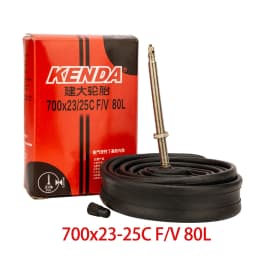 ZTTO Bicycle Inner Tubes 700c French/Presta Schrader Valve 48mm 60mm 80mm F/V A/V MTB Road Bike Tyres 700C*23-35C 28-32C 35-43C