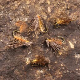 10Pcs/Lot Artificial Insect Bait Lure Deer Hair Dry Fly Fishing Lures Soft Sea Bass Trout Fishing Fly Floating Bait Accessories