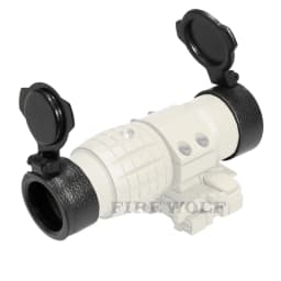 FIRE WOLF Rifle Scope Cover Quick Flip Spring Up Open Lens Cover Cap Eye Protect Objective Cap For Caliber 20 Sizes