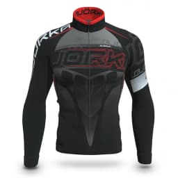 BJORKA Winter Cycling Thermal Fleece Long Sleeve Jerseys Chamarras De Hombres Men's Pro Team Bicycle Jackets 3 Rear Pockets Coat