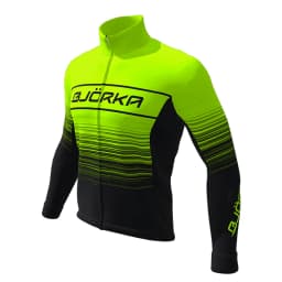 BJORKA Winter Cycling Thermal Fleece Long Sleeve Jerseys Chamarras De Hombres Men's Pro Team Bicycle Jackets 3 Rear Pockets Coat