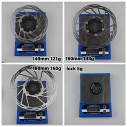 ZRACE Center Lock Disc Rotor bike brake rotor Strong heat dissipation floating rotor 140mm 160mm 180mm MTB / Road disc brake