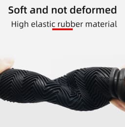 Bicycle MTB Bike Handbar Grips Rubber Non-slip Cycling Handle