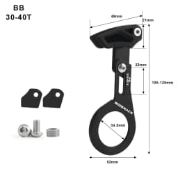 RIDERACE Bike Chain Guide Single Speed MTB Bicycle 1X System ISCG 03 ISCG 05 BB Post Mount Wide Narrow Gear Guider Chain Guide