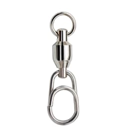 JIGGING PRO Stainless Steel Ball Bearing Swivel Quick Snap Fishing Accessories Professional Fishing Tackle