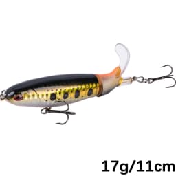 Goture Whopper Popper 10cm/11cm/14cm Topwater FIshing Lure Blowups Pike Baits Rotating Tail Fishing Tackle Crankbait Wobblers