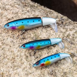 Goture Whopper Popper 10cm/11cm/14cm Topwater FIshing Lure Blowups Pike Baits Rotating Tail Fishing Tackle Crankbait Wobblers