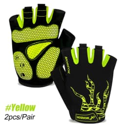 Cycling Gloves Bike Gloves 5MM Gel Pad Biking Gloves Half Finger Road MTB Bicycle Gloves for Workout/Motorcycle/Training/Outdoor