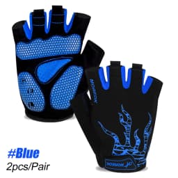 Cycling Gloves Bike Gloves 5MM Gel Pad Biking Gloves Half Finger Road MTB Bicycle Gloves for Workout/Motorcycle/Training/Outdoor