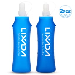 500mml / 300ml Outdoor Sport Camping Running Sport Bicycle Soft Water Bottle Folding TPU Soft Flask Water Bag
