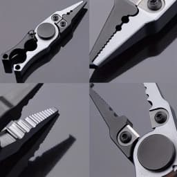1 PCS Durable Aluminum Alloy Fishing Pliers with Gyro and Tungsten Steel Blade for Easy Catches Fishing Equipment Fishing Tools