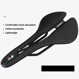 TOSEEK MTB Road Bike Saddle Ultralight 185g Racing Seat Hollow Ergonomic Design Cr-mo Seat Rail Saddle Bicycle Parts 7 Colors