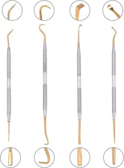 Precision Cleaning Kit Stainless Steel Or Brass Gunsmith Armorer Set Rifle Cleaning Picks Double-End Brushes Hunting Accessories