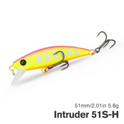 TSURINOYA Intruder 51S Sinking Minnow Stream Fishing Lure 51mm 5.8g Artificial Hard Bait For Trout Ajing Jerkbait River Baits