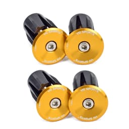 VG sports 1 pair Bike Grip Handle Bar End Cap Aluminium Alloy MTB Handlebar Grips Plugs Caps for Bicycle Handlebar Accessories