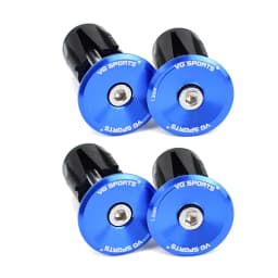 VG sports 1 pair Bike Grip Handle Bar End Cap Aluminium Alloy MTB Handlebar Grips Plugs Caps for Bicycle Handlebar Accessories