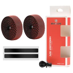 BUCKLOS Silicone Road Bike Tapes Bicycle Handlebar Cover Belts Soft Anti Slip Bike Handlebar Warpper Road Bicycle Handles Tapes